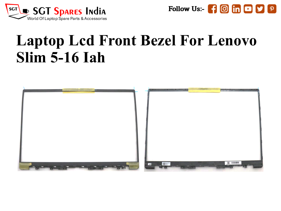 Laptop Lcd Front Bezel For Lenovo Slim 5-16 Iah