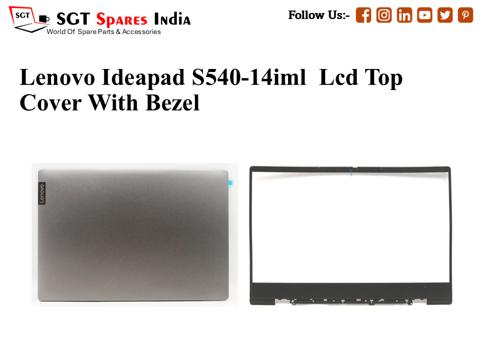 LAPTOP LCD TOP COVER WITH BAZEL FOR LENOVO IDEAPAD S540-14IML,