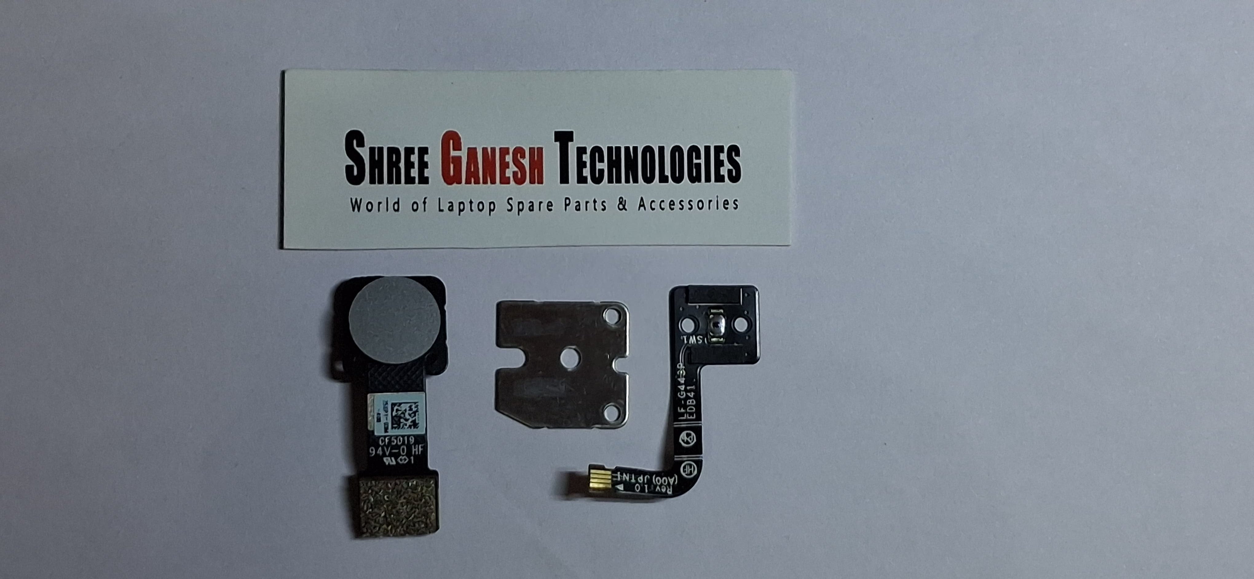 LAPTOP ON OFF SWITCH FOR Dell Latitude 7400 2-in-1 Power Button w/Fing ...