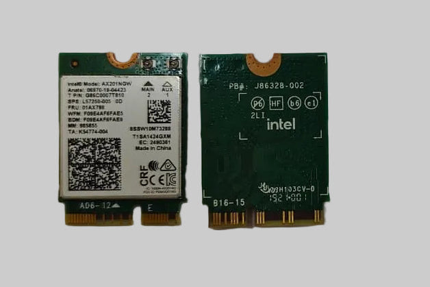 LAPTOP WIFI CARD FOR Intel AX2001NGW Wi-Fi 5G l57250-005 k54774-004 WIFI CARD