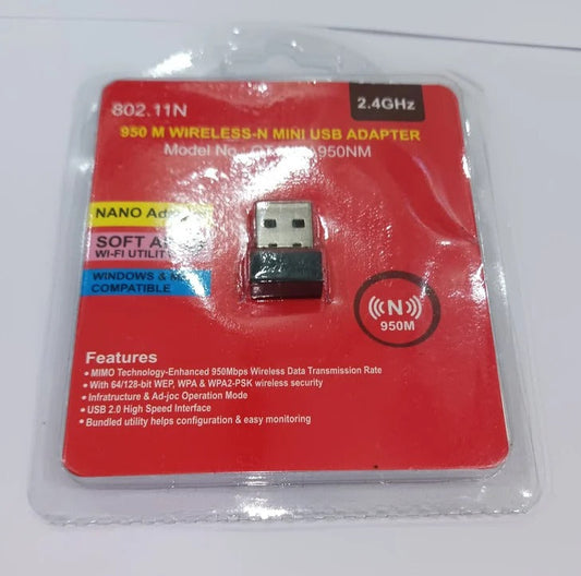 LAPTOP 4G WIFI DONGL Wifi Dongle RED (2.4 GHz) 802.11n 950m wireless-n mini usb adapter LAPTOP 4G WIFI DONGLE