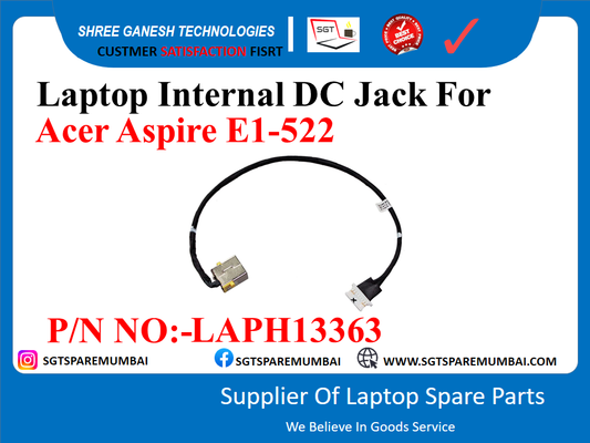 Laptop Internal DC Jack For Acer Aspire E1-522 P/N NO:-LAPH13363