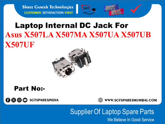 Laptop Internal DC Jack For Asus X507LA X507MA X507UA X507UB X507UF