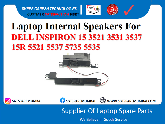 Laptop Internal Speakers For DELL INSPIRON 15 3521 3531 3537 15R 5521 5537 5735 5535