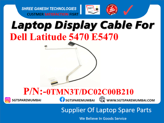 Laptop Display Cable For Dell Latitude 5470 E5470 P/N:-OTMN3T/DC02C00B210