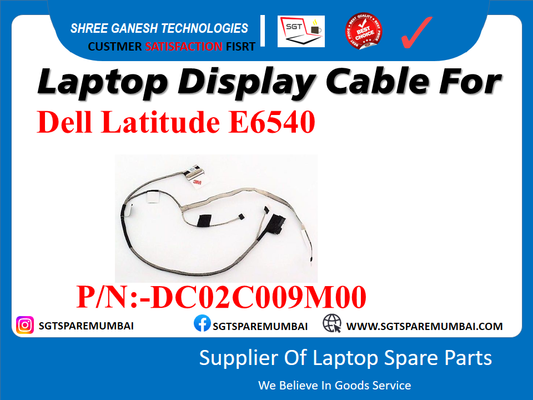 Laptop Display Cable For Dell Latitude E6540 P/N:-DC02C009M00