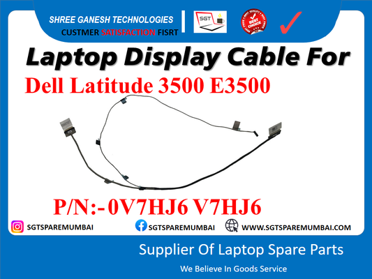 Laptop Display Cable For Dell Latitude 3500 E3500 P/N:-0V7H.J6 V7HJ6