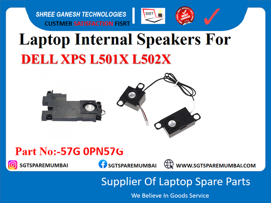 Laptop Internal Speakers For DELL XPS L501X L502X Part No:-57G 0PN57G