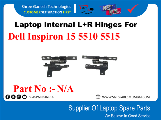 Laptop Internal L+R Hinges For Dell Inspiron 15 5510 5515