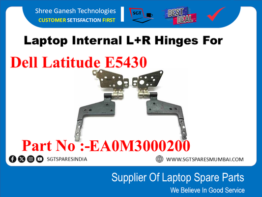 Laptop Internal L+R Hinges For Dell Latitude E5430 (old model) Part No :-EA0M3000200