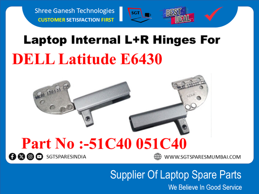 लैपटॉप आंतरिक L+R टिका DELL Latitude E6430 भाग संख्या के लिए:-51C40 051C40