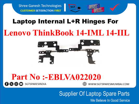 Laptop Internal L+R Hinges For Lenovo ThinkBook 14-IML 14-ITL Part No :-EBLVA022020