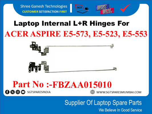 Laptop Internal L+R Hinges For ACER ASPIRE E5-573, E5-523, E5-553