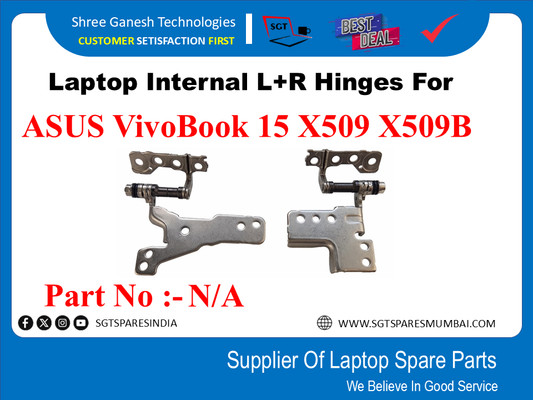 Laptop Internal L+R Hinges For ASUS VivoBook 15 X509 X509B