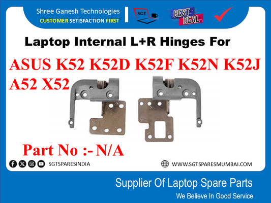 Laptop Internal L+R Hinges For ASUS K52 K52D K52F K52N K52J A52 X52