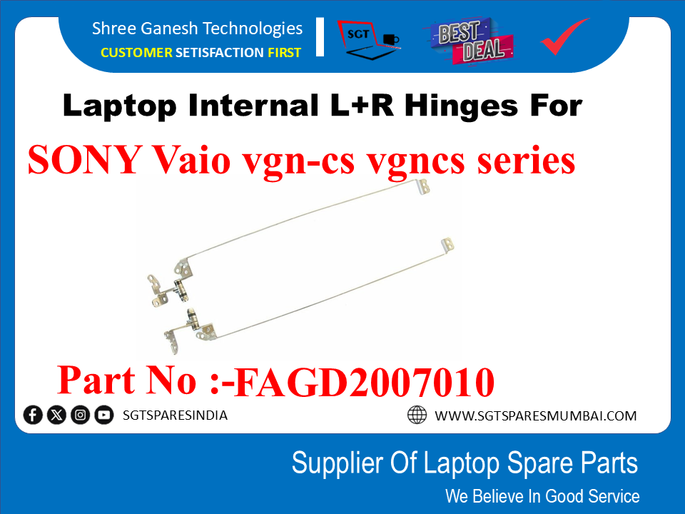 Laptop Internal L+R Hinges For SONY Vaio vgn-cs vgnes series