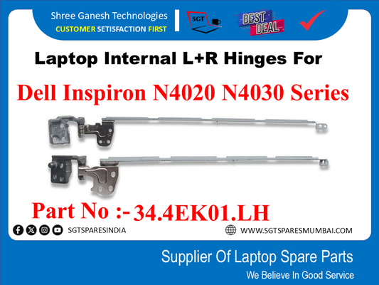 Laptop Internal L+R Hinges For Dell Inspiron N4020 N4030 Series