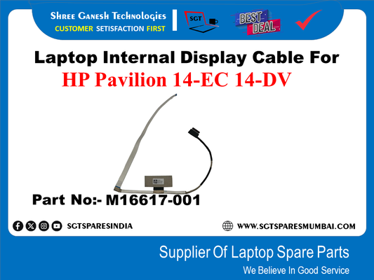 Laptop Internal Display Cable For HP Pavilion 14-EC 14-DV Part No:- M16617-001