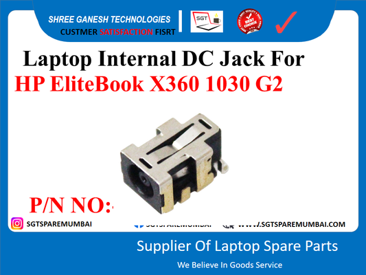 Laptop Internal DC Jack For HP EliteBook X360 1030 G2