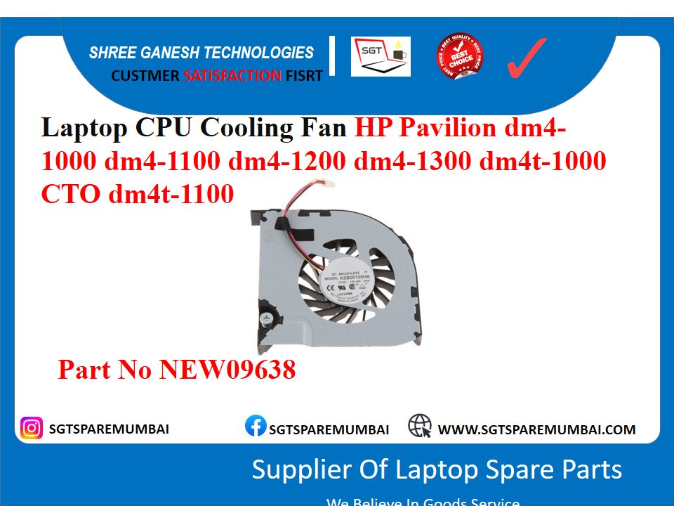 Laptop CPU Cooling Fan HP Pavilion dm4- 1000 dm4-1100 dm4-1200 dm4-1300 dm4t-1000 CTO dm4t-1100Laptop CPU Cooling Fan HP Pavilion dm4- 1000 dm4-1100 dm4-1200 dm4-1300 dm4t-1000 CTO dm4t-1100