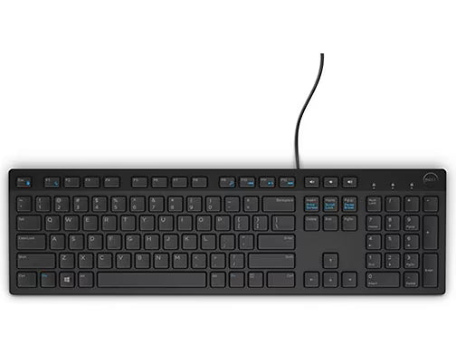 Dell Wired Keyboard - KB216 - Black