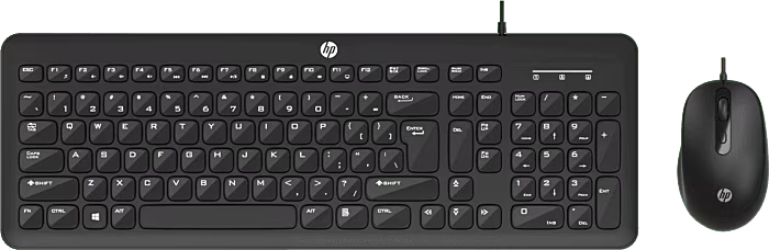 HP KM160 Wired Mouse and Keyboard Combo