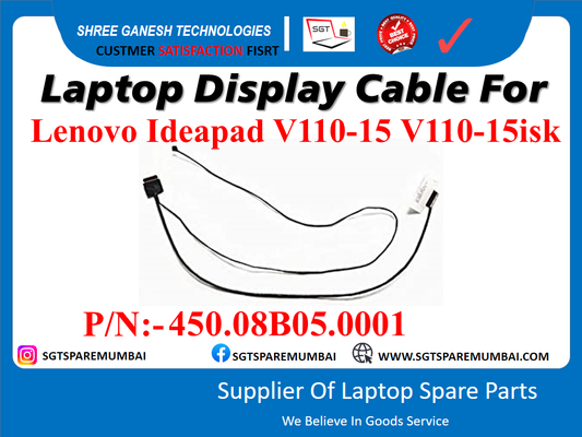 Laptop Display Cable For Lenovo Ideapad V110-15 V110-15isk P/N:-450.08B05.0001