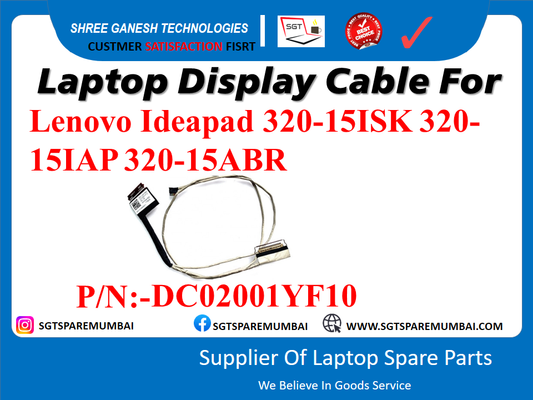 Laptop Display Cable For Lenovo Ideapad 320-15ISK 320- 151AP 320-15ABR P/N:-DC02001YF10