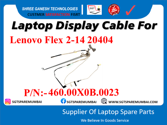 Laptop Display Cable For Lenovo Flex 2-14 20404 P/N:-460.00X0B.0023