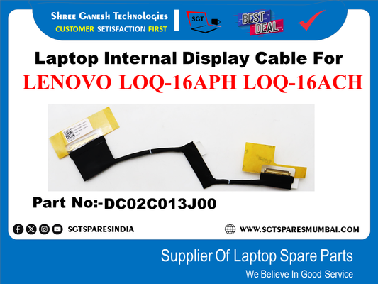 Laptop Internal Display Cable For LENOVO LOQ-16APH LOQ-16ACH Part No:-DC02C013J00