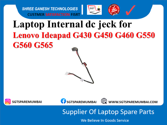 Laptop Internal de jeck for Lenovo Ideapad G430 G450 G460 G550 G560 G565