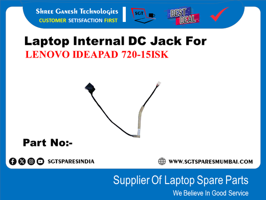 Laptop Internal DC Jack For LENOVO IDEAPAD 720-1515K