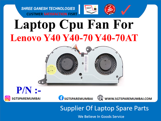 Laptop Cpu Fan For Lenovo Y40 Y40-70 Y40-70AT