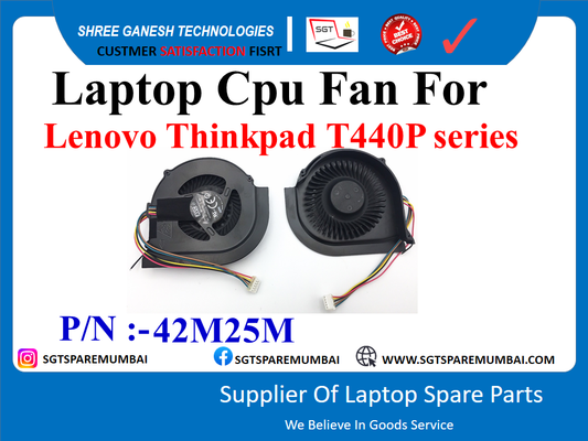 Laptop Cpu Fan For Lenovo Thinkpad T440P series P/N :-42M25M