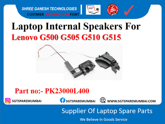 Laptop Internal Speakers For Lenovo G500 G505 G510 G515 Part no:- PK23000L400