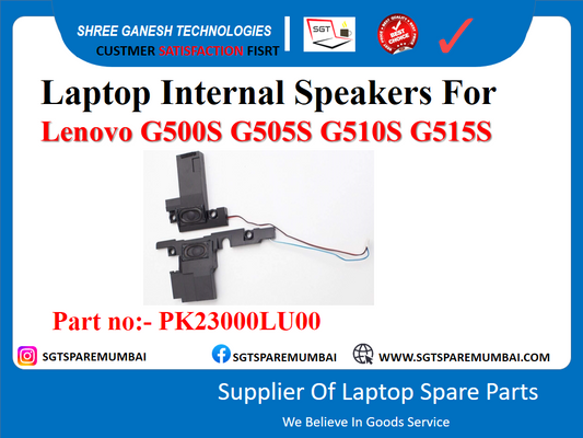 Laptop Internal Speakers For Lenovo G500S G505S G510S G515S Part no:- PK23000LU00