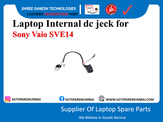 Laptop Internal de jeck for Sony Vaio SVE14