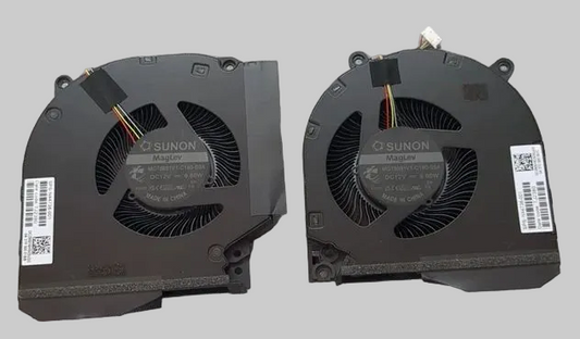 HP OMEN 16-WD 16-R 16-S 16-AE 12V 5v 60w 80W PAIR FAN