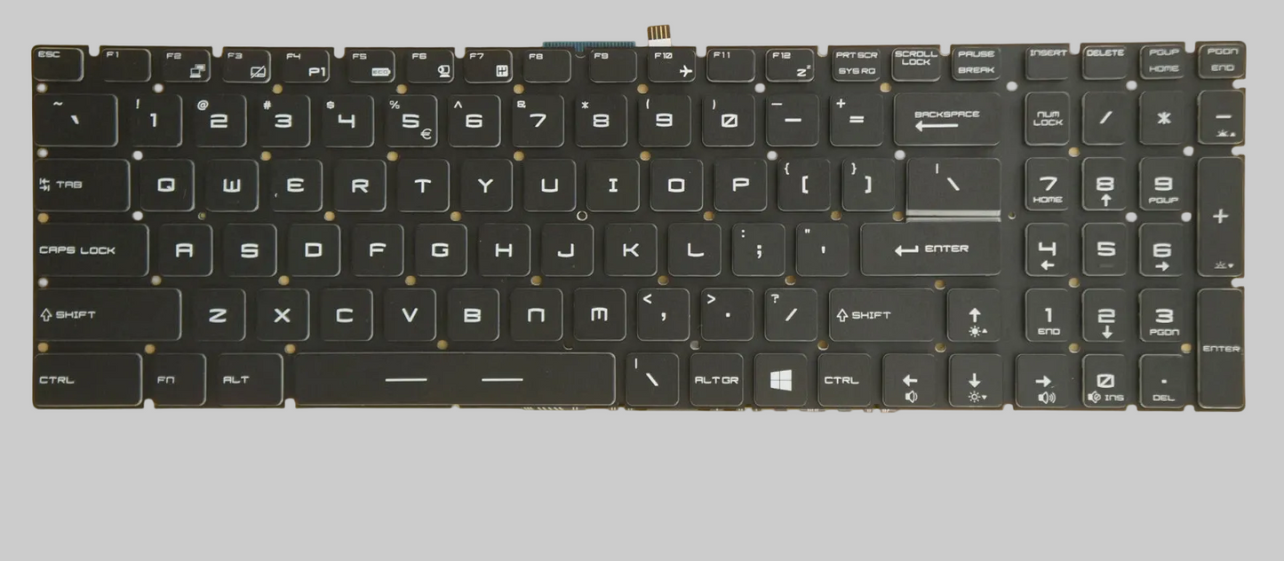 Laptop Keyboard for MSI MS-16H6 16H7 16H8 16J5 16J9  WITH LIGTH KEYBORD