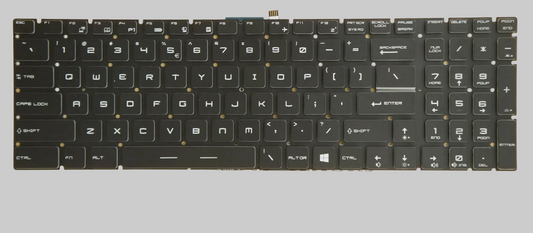 Laptop Keyboard for MSI MS-16H6 16H7 16H8 16J5 16J9  WITH LIGTH KEYBORD