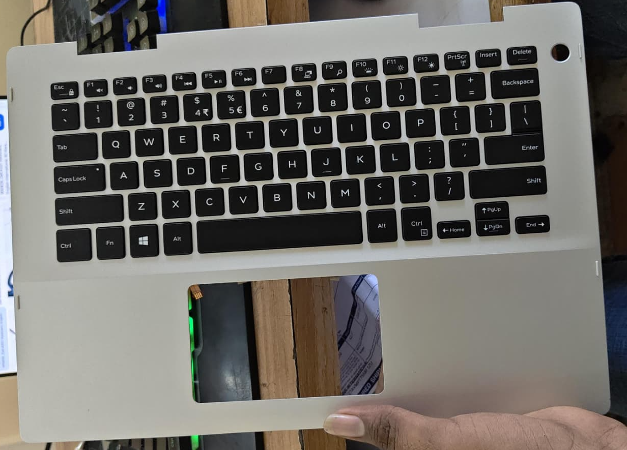 laptop palmrest touchpad with keyboard for Dell Inspiron 5482 5491  CTPK0.