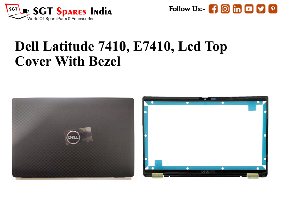 LAPTOP LCD TOP COVER WITH BAZEL FOR DELL Latitude 7410, e7410