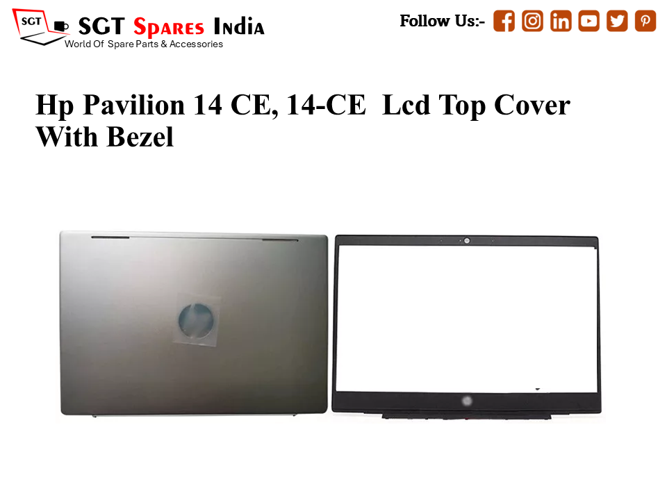 Laptop LCD Back Cover with Front Bezel For Hp Pavilion 14 CE, 14-CE